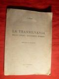 I.Moga - La Transilvania nello spazio economico romeno -ed. 1941