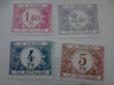 timbre belgia 1946-53 cota 34 euro