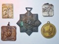LOT 5 Medalii Si Plachete Sportive -