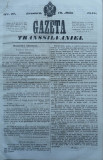 Gazeta Transilvaniei , Brasov , nr. 37 , 1858