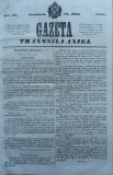 Cumpara ieftin Gazeta Transilvaniei , Brasov , nr. 37 , 1858