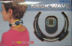 Aparat de masaj pentru gat Neck Wave pret 40 ron foto