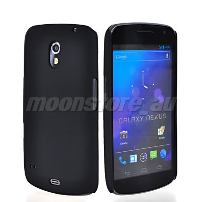 Husa silicon rigid antiradiatii SAMSUNG I9250 + folie ecran BLACK case cover