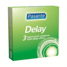 PASANTE Delay Prezervative pentru intarzierea ejacularii, set 3 bucati foto