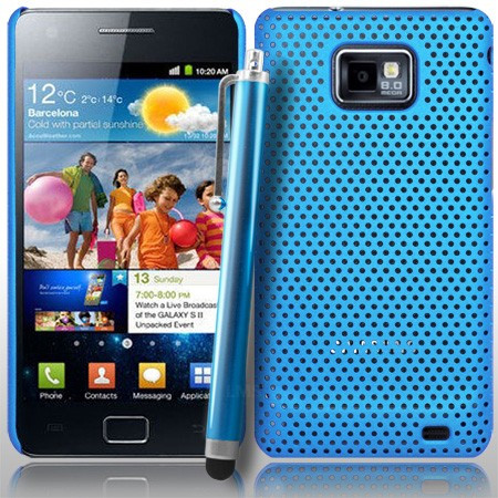 husa albastra antiradiatii samsung galaxy s2 i9100 mesh expediere gratuita