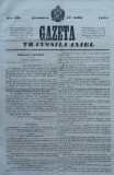 Gazeta Transilvaniei , Brasov , nr. 52 , 1858