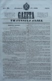 Cumpara ieftin Gazeta Transilvaniei , Brasov , nr. 52 , 1858