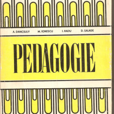 (C1300) PEDAGOGIE DE A. DANCSULY, M. IONESCU, I. RADU, D. SALADE, EDP, BUCURESTI, 1979