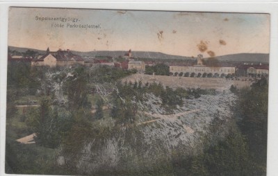B71448 Sepsiszentgy&amp;amp;ouml;rgy Foter Parkeszletteel Sf&amp;acirc;ntu Gheorghe foto