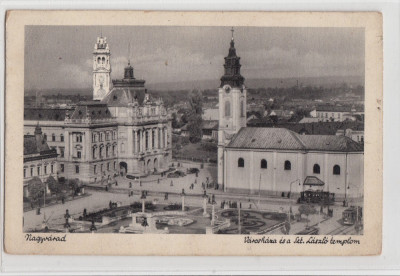 B71450 Nagyarad Panorama es a szt laszlo Templom Oradea foto