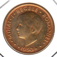* Moneda 20 lei 1930 - MIHAI foto