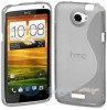 Husa HTC ONE X / XL + folie protectie display + stylus, Transparent, Gel TPU
