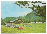 carte postala(ilustrata)-PRAHOVA-Cabana ,,Muntele Rosu