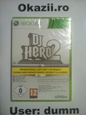 Joc DJ Hero 2 Xbox 360 Sigilat