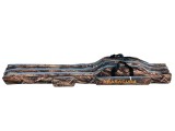 Geanta Lansete Pescuit 3 Compartimente NC B11, 140cm, Nylon 600D, Camuflaj Nou