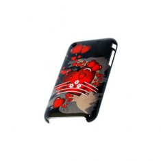 Husa plastic Apple iPhone 3G, 3GS STK iPhone 3G Protective Housing - Heart Design Black blister - Originala - foto