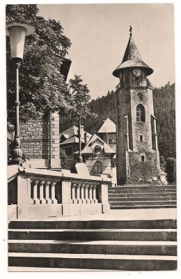 carte postala(ilustrata)-PIATRA NEAMT Turnul lui Stefan cel Mare foto
