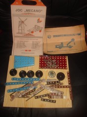 Joc Mecano vechi DE COLECTIE / Pionierul Constructor - VINTAGE - REDUCERE! foto