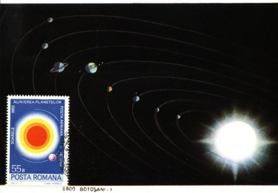 Carte maxima Alinierea planetelor foto