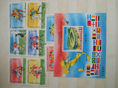 1990 Turneul final Italia&amp;#039;90 LP 1237-8 foto