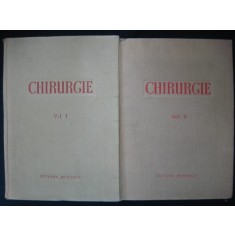 COLECTIV AUTORI - CHIRURGIE 2 volume (937 figuri in text, 10 planse colorate)
