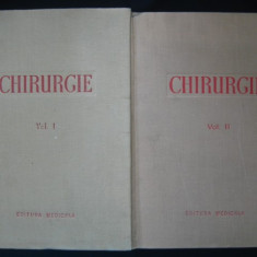 COLECTIV AUTORI - CHIRURGIE 2 volume {937 figuri in text, 10 planse colorate}