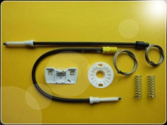 Kit reparatie macara geam actionat electric Peugeot 607 (pt an fab.&amp;#039;00-&amp;#039;10)spate dreapta foto