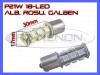 BEC AUTO LED LEDURI P21W BA15S 1156 18 SMD - MARSARIER SEMNALIZARE POZITIE FRANA, Universal, ZDM