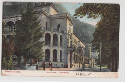 B71509 Herkulesfurdo Rezso udvar Rudolfhof Băile Herculane foto