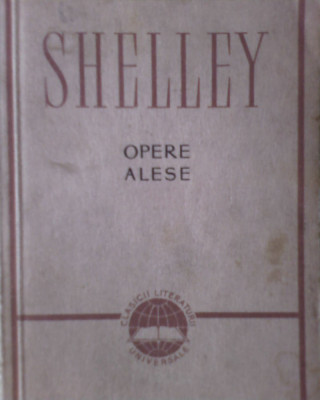 Opere alese-Percy B.Shelley foto