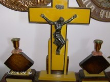 superb crucifix cu sfenice foto