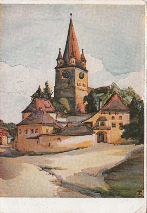 B71487 Siebenburgen Transilvania