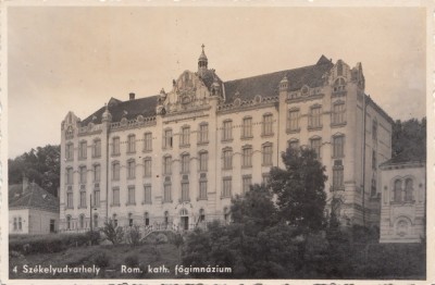 B71596 Rom Kath ogimnazium Szekelyudvarhely Odorheiu Secuiesc foto