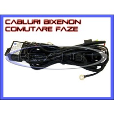 SET CABLURI CABLAJ BIXENON COMUTARE FAZE SCURTA LUNGA - H4