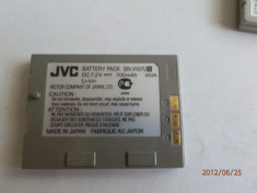 Acumulator pentru camera video jvc BN-V107U 7.2volti 700mah foto