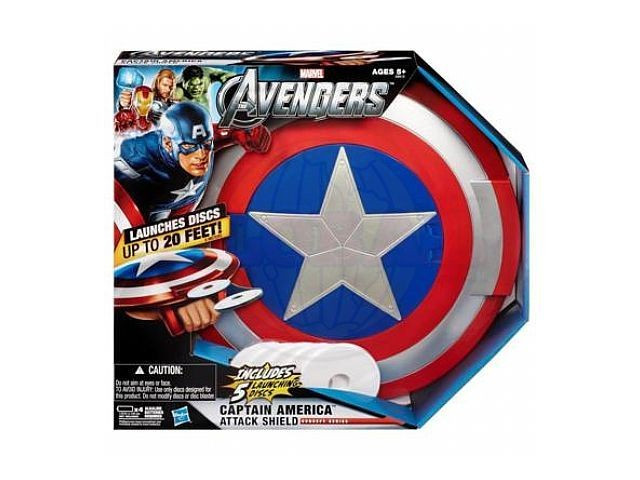 Marvel The Avengers Captain America Attack Shield - Scutul lui Captain  America | arhiva Okazii.ro