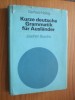 Gramatica Germana Helbig Buscha (1990) - Kurz Grammatik fur Auslander, 294p