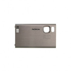 Capac baterie Nokia 6500 Slide argintiu - Produs Original + Garantie - BUCURESTI foto