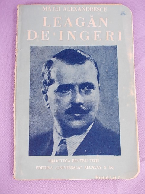 MATEI ALEXANDRESCU-LEAGAN DE INGERI/POEME/DESENE DE MAC CONSTANTINESCU/INTERBELICA