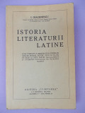 I. DIACONESCU - ISTORIA LITERATURII LATINE ~ 1939 *