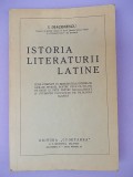 I. DIACONESCU - ISTORIA LITERATURII LATINE ~ 1939 *