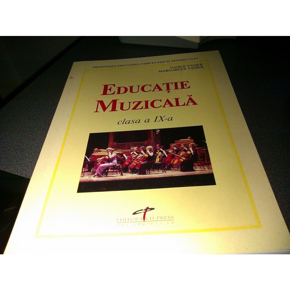 Manual Educatie Muzicala Clasa A Ix A Editura Cdpress Autori