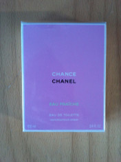 Vand parfum original Chanel Chance Eau Fraiche 100ml foto