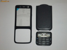 Carcasa Nokia N73 fata cu tastatura si capac baterie foto