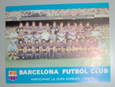 FOTBAL: SPANIA - FOTO BARCELONA C.F. (1989) foto