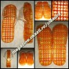 Papuci Dama Silicon Oranj, Medicinali cu Masaj, Slabire Celulita, Interior/Exterior, Plaja, Dus, Unisex