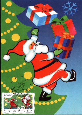 Carte Maxima Craciun 2002 foto