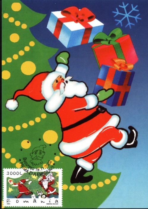 Carte Maxima Craciun 2002