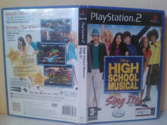 High School Musical: Sing It PS2 (ALVio) + sute de alte jocuri PS2 originale ( VAND / SCHIMB ) foto