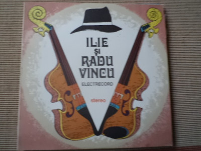 ilie si radu vincu vioara disc vinyl lp muzica populara folclor ST EPE 03223 VG+ foto